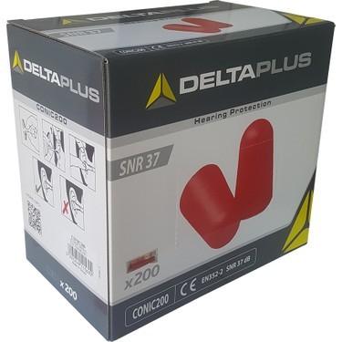 Ωτοασπίδες μιας χρήσης 200 ζευγ. Deltaplus Conic200