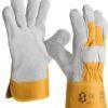 Γάντια εργασίας δερματοπάνινα 1015