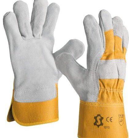 Γάντια εργασίας δερματοπάνινα 1015