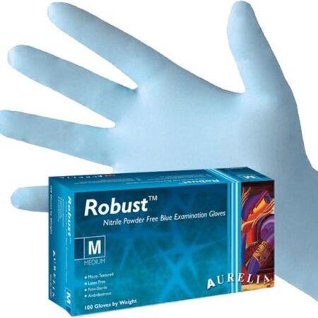 Γάντια νιτριλίου ROBUST (κουτί 100 τμχ.)