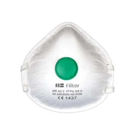 Φιλτρόμασκα με βαλβίδα εκπνοής FFP1 NR D
